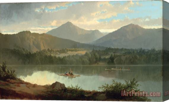 John Mix Stanley Western Landscape Stretched Canvas Print / Canvas Art