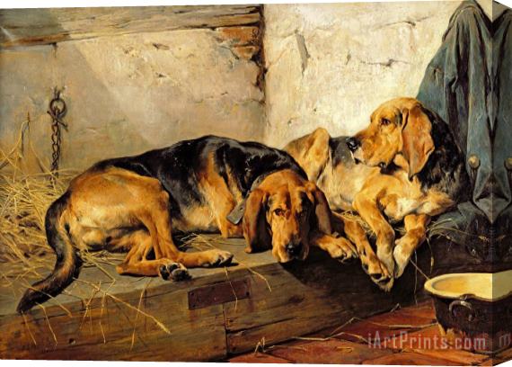 John Sargent Noble Lazy Moments Stretched Canvas Painting / Canvas Art