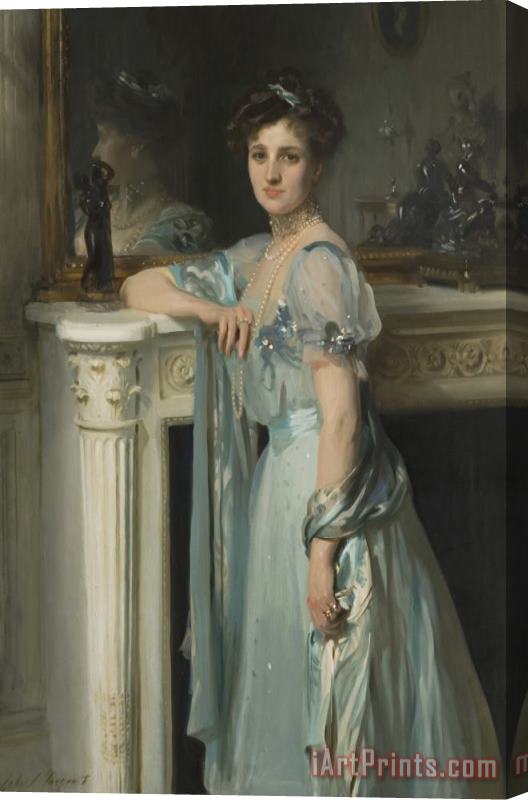 John Singer Sargent Mrs. Louis E. Raphael (henriette Goldschmidt) Stretched Canvas Painting / Canvas Art