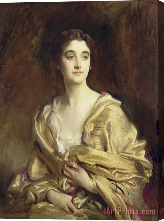 John Singer Sargent Portrait of Sybil, Countess Rocksavage, Later Marchioness of Cholmondeley Stretched Canvas Print / Canvas Art