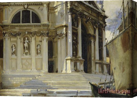 John Singer Sargent Santa Maria Della Salute, Venice Stretched Canvas Print / Canvas Art