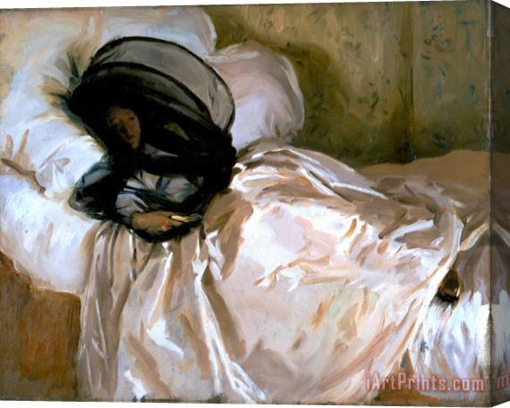 John Singer Sargent The Mosquito Net Stretched Canvas Print / Canvas Art