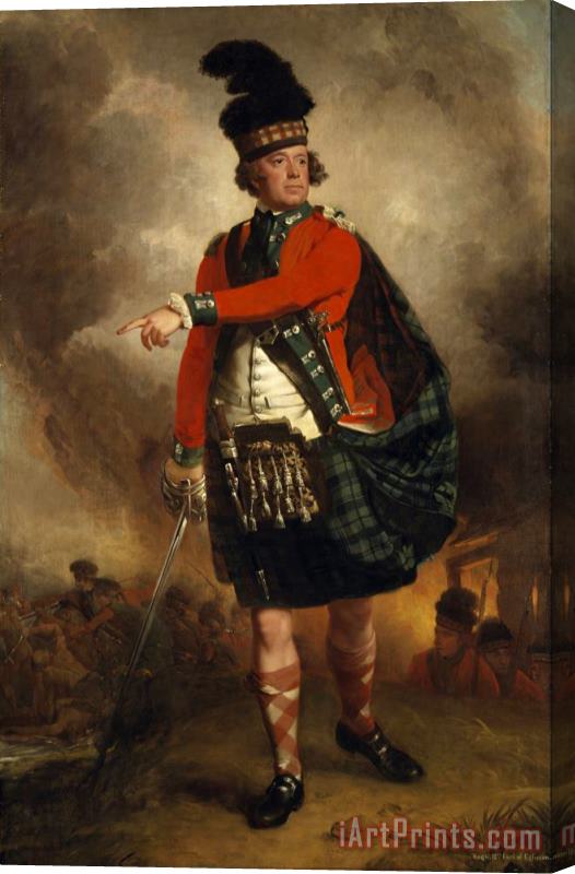 John Singleton Copley Hugh Montgomerie, 12th Earl of Eglinton, 1739 Stretched Canvas Painting / Canvas Art