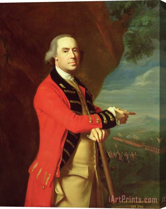 John Singleton Copley Portrait of General Thomas Gage Stretched Canvas Print / Canvas Art