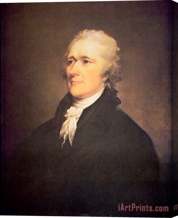 John Trumbull Alexander Hamilton (1755 1804) Stretched Canvas Print / Canvas Art