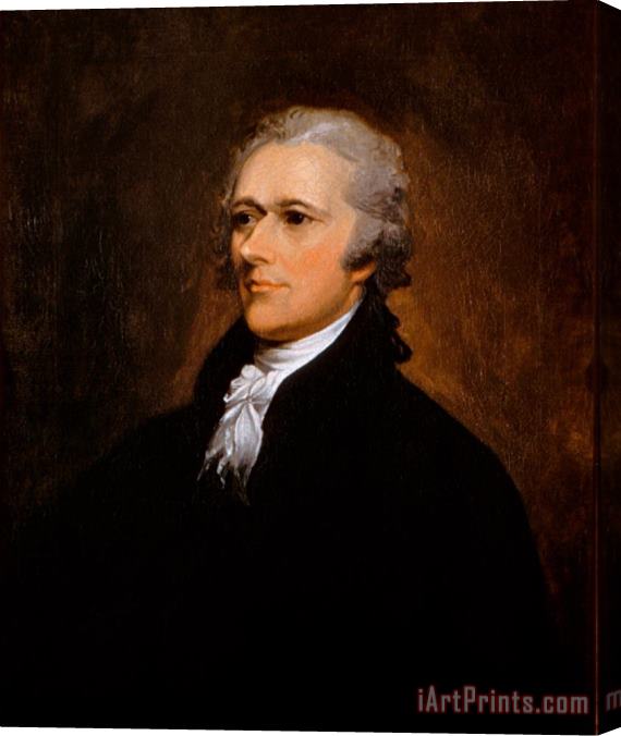 John Trumbull Alexander Hamilton Stretched Canvas Print / Canvas Art