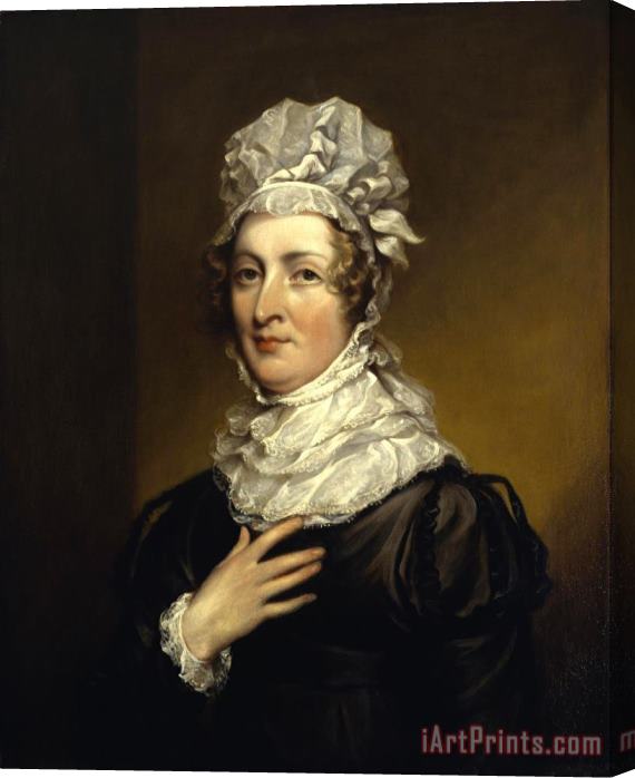 John Trumbull Portrait of Mrs. John Trumbull Stretched Canvas Print / Canvas Art