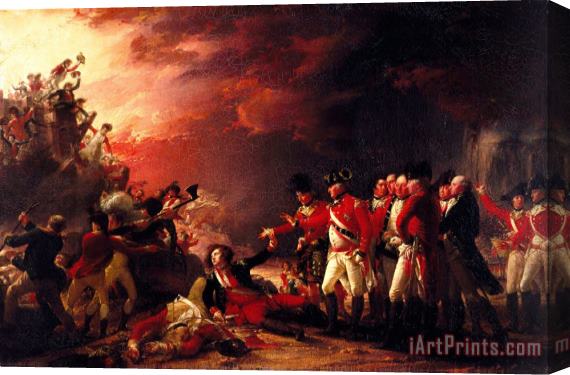 John Trumbull The Sortie Made by The Garrison of Gilbraltar Stretched Canvas Print / Canvas Art