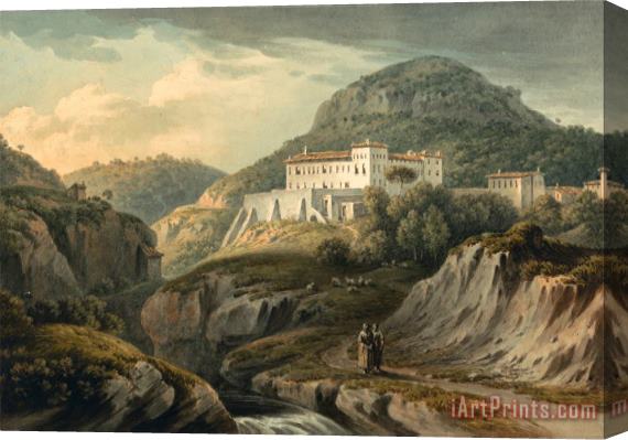 John Warwick Smith Convent at Vietri, Near Salerno Stretched Canvas Painting / Canvas Art