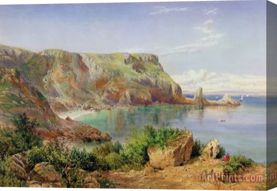 John William Salter Ansty's Cove Stretched Canvas Print / Canvas Art