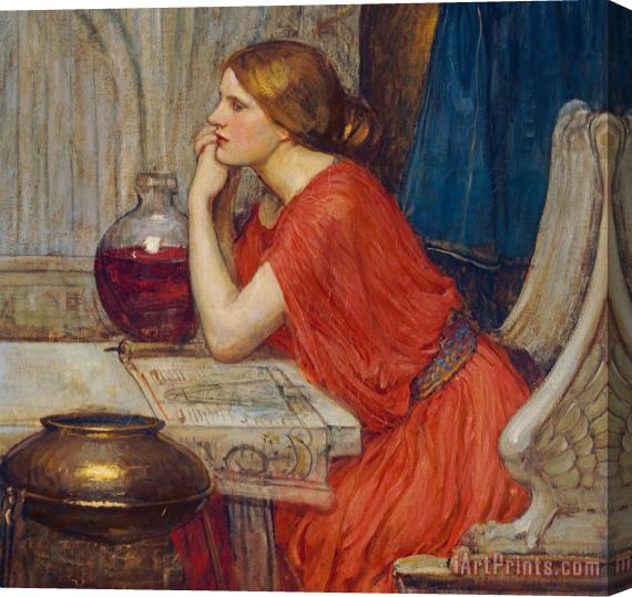 John William Waterhouse Circe Stretched Canvas Painting / Canvas Art