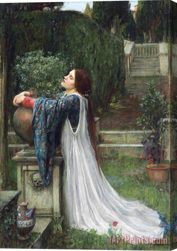 John William Waterhouse Isabella And The Pot of Basil Stretched Canvas Print / Canvas Art