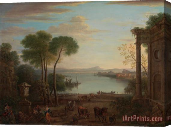 John Wootton Classical Landscape Stretched Canvas Painting / Canvas Art