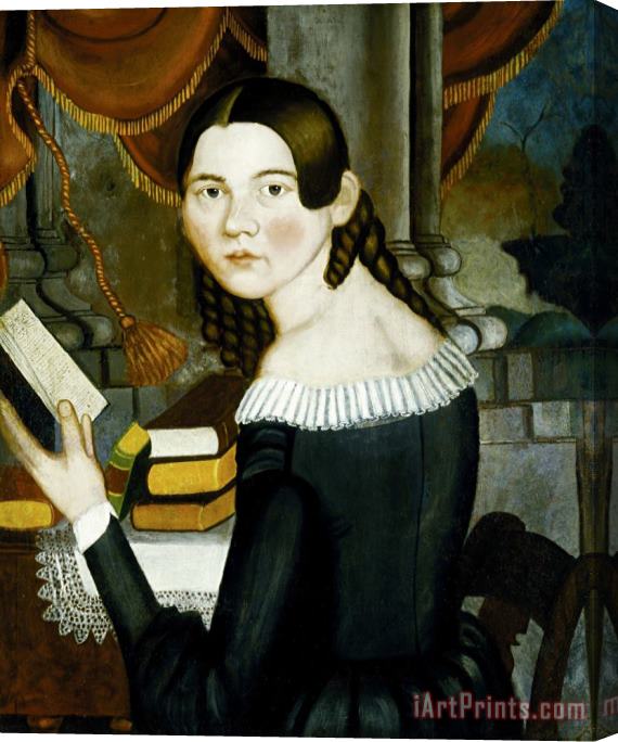 Jonathan Adams Bartlett Portrait of Harriet Stretched Canvas Painting / Canvas Art