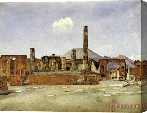 Josef Theodor Hansen Pompeii Stretched Canvas Print / Canvas Art