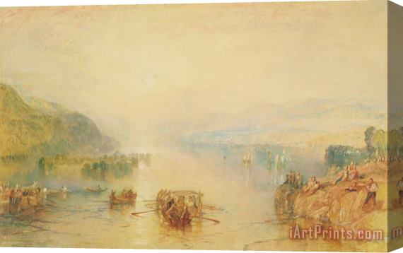 Joseph Mallord Turner Windermere Westmorland Stretched Canvas Painting / Canvas Art