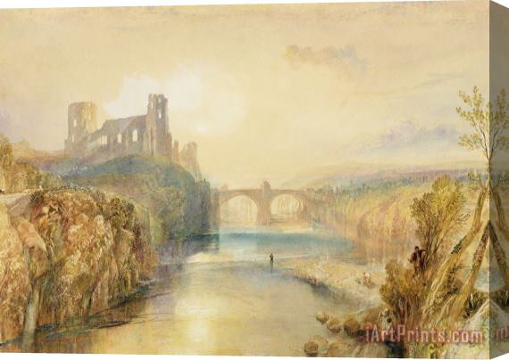 Joseph Mallord William Turner Barnard Castle Stretched Canvas Painting / Canvas Art