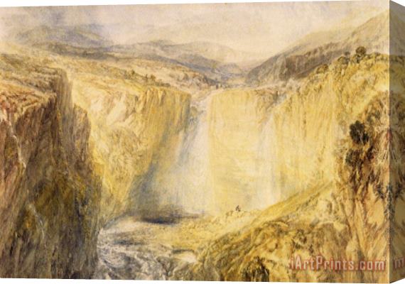 Joseph Mallord William Turner Fall of The Trees, Yorkshire Stretched Canvas Print / Canvas Art