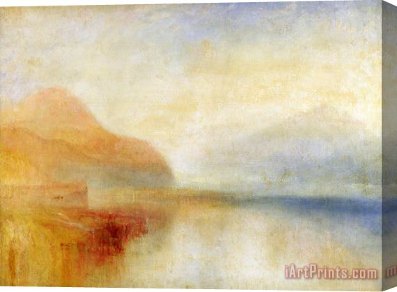 Joseph Mallord William Turner  Inverary Pier - Loch Fyne - Morning Stretched Canvas Painting / Canvas Art