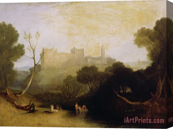 Joseph Mallord William Turner Linlithgow Palace Stretched Canvas Print / Canvas Art