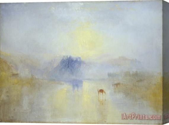Joseph Mallord William Turner Norham Castle, Sunrise Stretched Canvas Print / Canvas Art