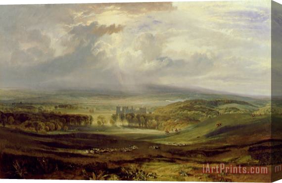 Joseph Mallord William Turner Raby Castle Stretched Canvas Print / Canvas Art