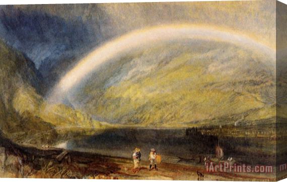 Joseph Mallord William Turner Rainbow Stretched Canvas Painting / Canvas Art