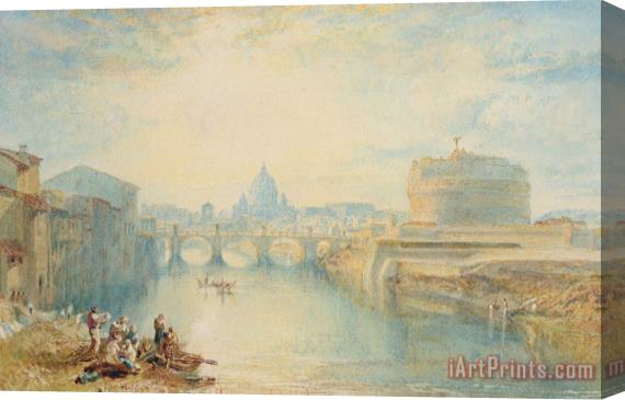 Joseph Mallord William Turner Rome Stretched Canvas Painting / Canvas Art