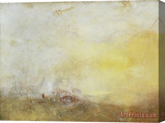 Joseph Mallord William Turner Sunrise with Sea Monsters Stretched Canvas Print / Canvas Art