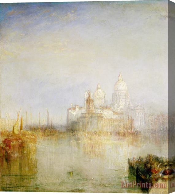 Joseph Mallord William Turner The Dogana and Santa Maria della Salute Venice Stretched Canvas Painting / Canvas Art