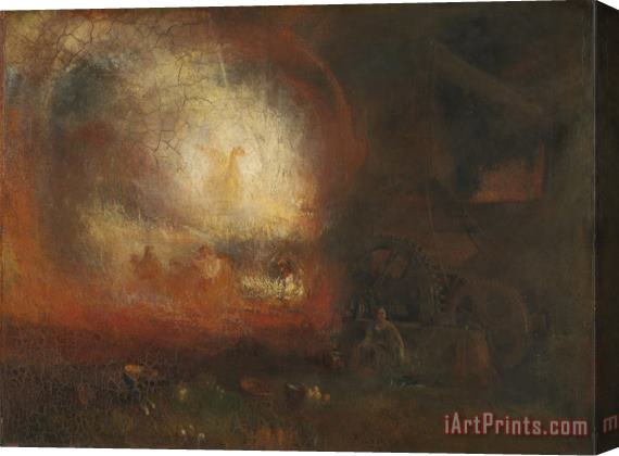 Joseph Mallord William Turner The Hero of a Hundred Fights Stretched Canvas Print / Canvas Art
