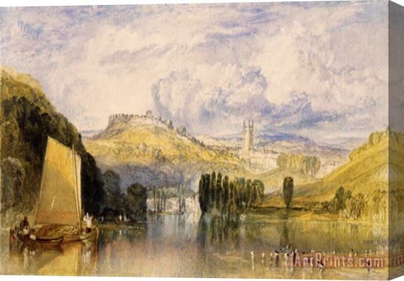 Joseph Mallord William Turner Totnes, in The River Dart Stretched Canvas Print / Canvas Art