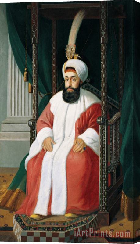 Joseph Warnia-Zarzecki Sultan Selim III Stretched Canvas Print / Canvas Art