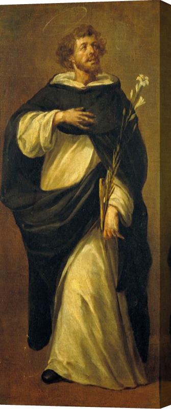 Juan de Valdes Leal Saint Dominic De Guzman Stretched Canvas Print / Canvas Art