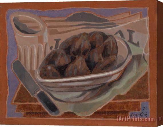 Juan Gris Les Figues, 1924 Stretched Canvas Print / Canvas Art