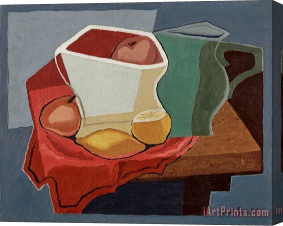 Juan Gris Pommes Et Citrons, 1926 Stretched Canvas Print / Canvas Art