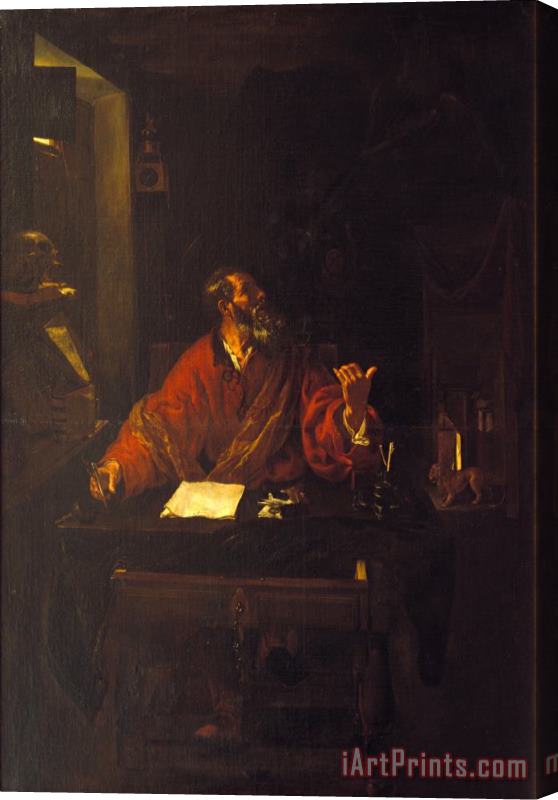 Juan Ribalta Saint Jerome Stretched Canvas Print / Canvas Art