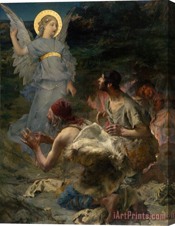 Jules Bastien Lepage The Annunciation to The Shepherds Stretched Canvas Painting / Canvas Art