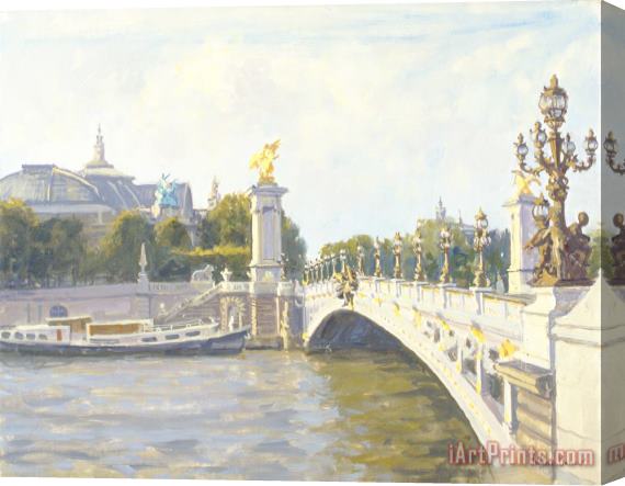 Julian Barrow Pont Alexandre IIi Stretched Canvas Painting / Canvas Art
