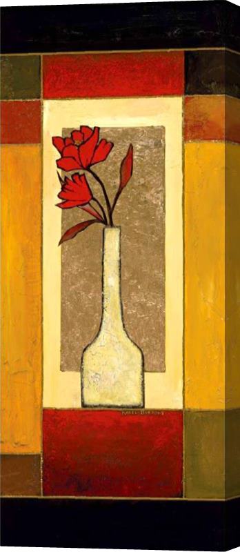 Karel Burrows Vibrant Simplicity II Stretched Canvas Painting / Canvas Art