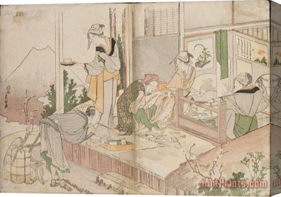 Katsushika Hokusai Untitled Stretched Canvas Print / Canvas Art