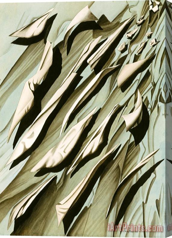 Kay Sage Arithmetic of Wind Stretched Canvas Print / Canvas Art