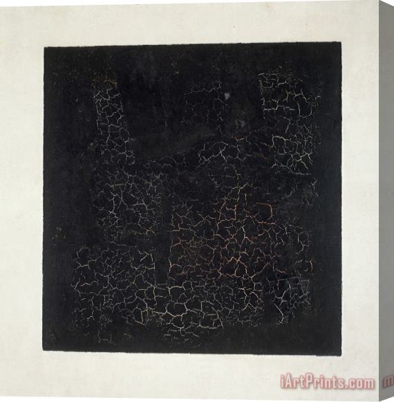 Kazimir Malevich Black Square Stretched Canvas Painting / Canvas Art
