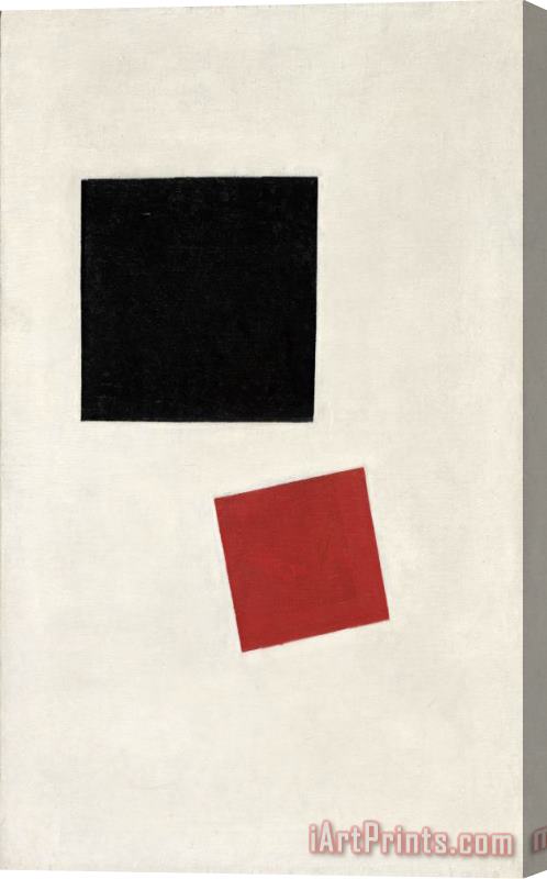 Kazimir Malevich Painterly Realism of a Boy with Stretched Canvas Print / Canvas Art