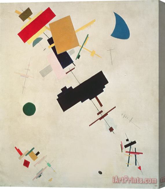 Kazimir Severinovich Malevich Suprematist Composition No 56 Stretched Canvas Painting / Canvas Art