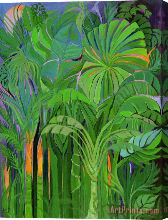 Laila Shawa Rain Forest Malaysia Stretched Canvas Painting / Canvas Art