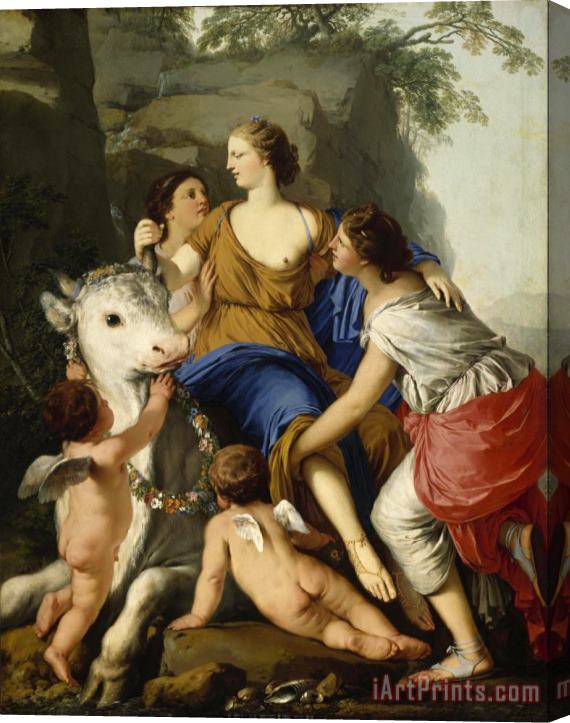 Laurent de La Hyre The Rape of Europa Stretched Canvas Painting / Canvas Art