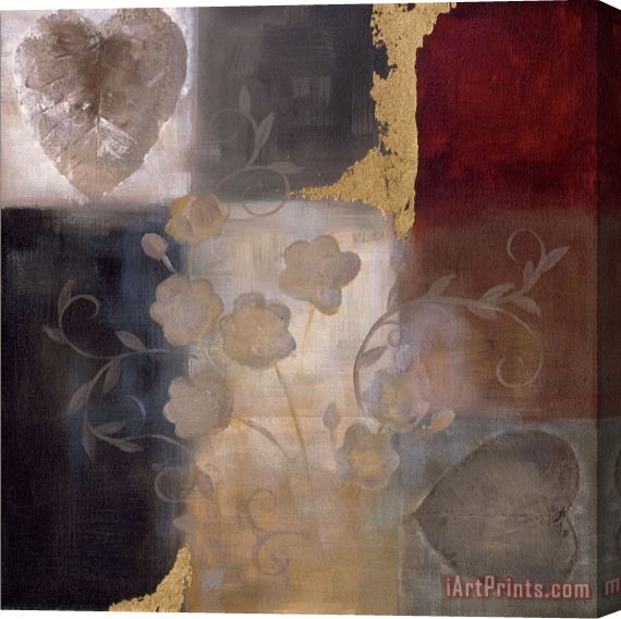 laurie maitland Autumn Accent Floral I Stretched Canvas Painting / Canvas Art