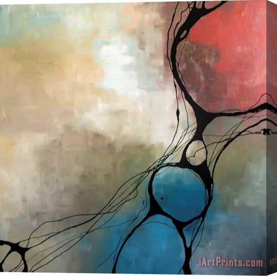 laurie maitland Life in Motion Stretched Canvas Print / Canvas Art