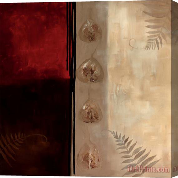 laurie maitland Russet Fern I Stretched Canvas Print / Canvas Art